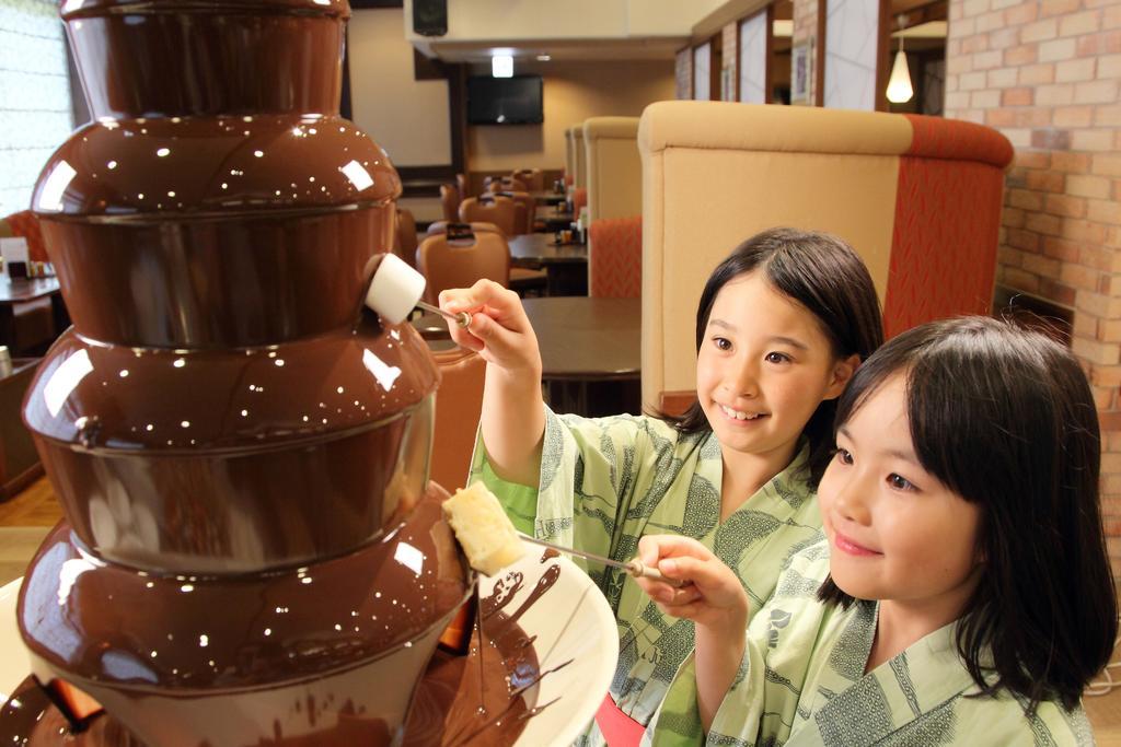 Iizaka Hotel Juraku Fukushima  Eksteriør bilde